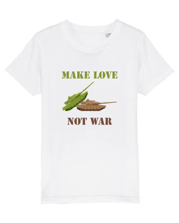 Make Love Not War White