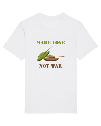 Make Love Not War White