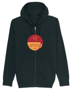 COFFEE TIME Hanorac cu fermoar Unisex Connector