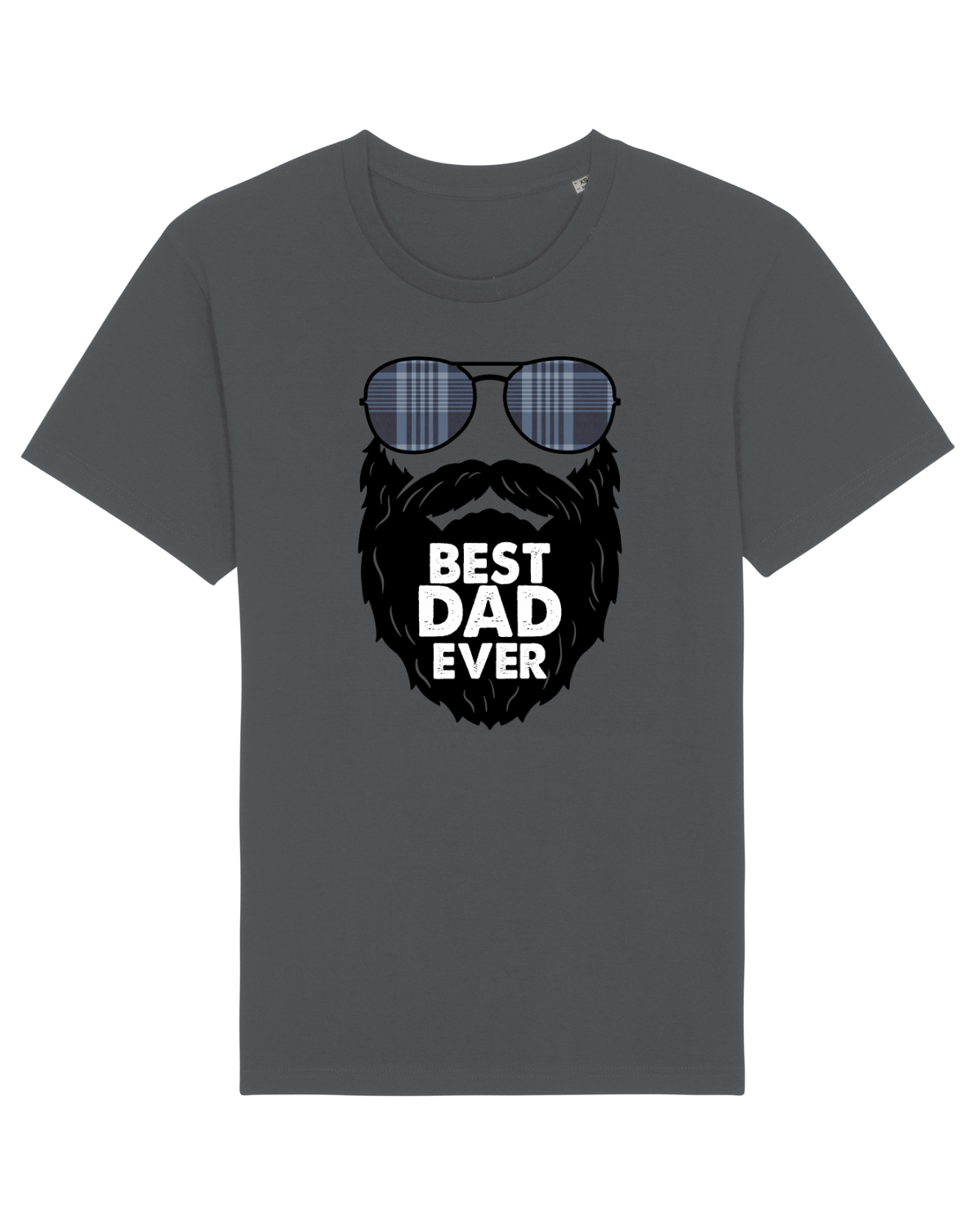 Tricou mânecă scurtă Unisex Rocker Anthracite