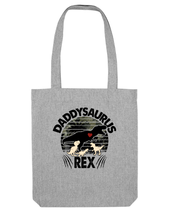 Daddysaurus Rex Heather Grey