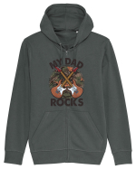 My Dad Rocks Hanorac cu fermoar Unisex Connector