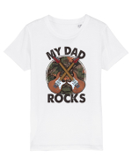 My Dad Rocks Tricou mânecă scurtă  Copii Mini Creator