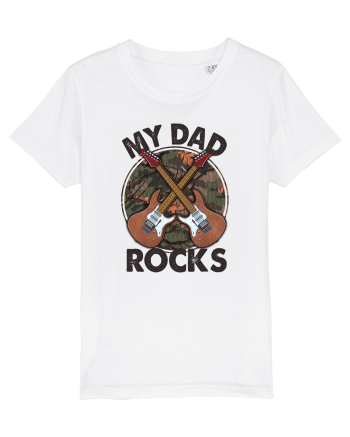 My Dad Rocks White