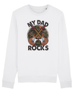 My Dad Rocks Bluză mânecă lungă Unisex Rise