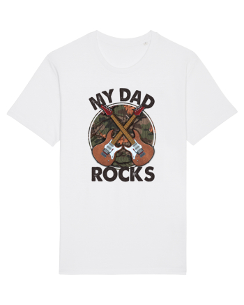 My Dad Rocks White