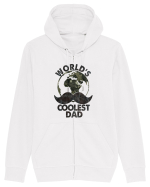 World's Coolest Dad Hanorac cu fermoar Unisex Connector