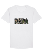 Papa Tricou mânecă scurtă guler larg Bărbat Skater
