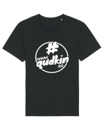 Logo Qudkin Tricou mânecă scurtă Unisex Rocker