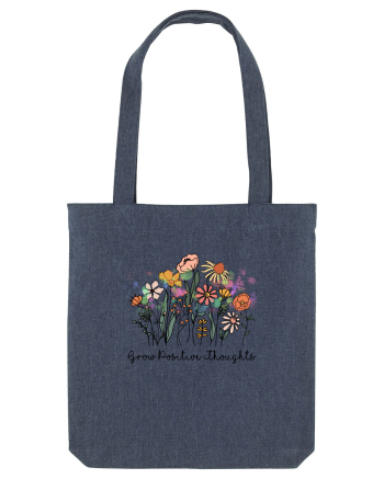 Grow Positive Thoughts Midnight Blue