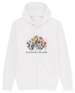 Grow Positive Thoughts Hanorac cu fermoar Unisex Connector