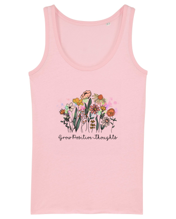 Grow Positive Thoughts Cotton Pink