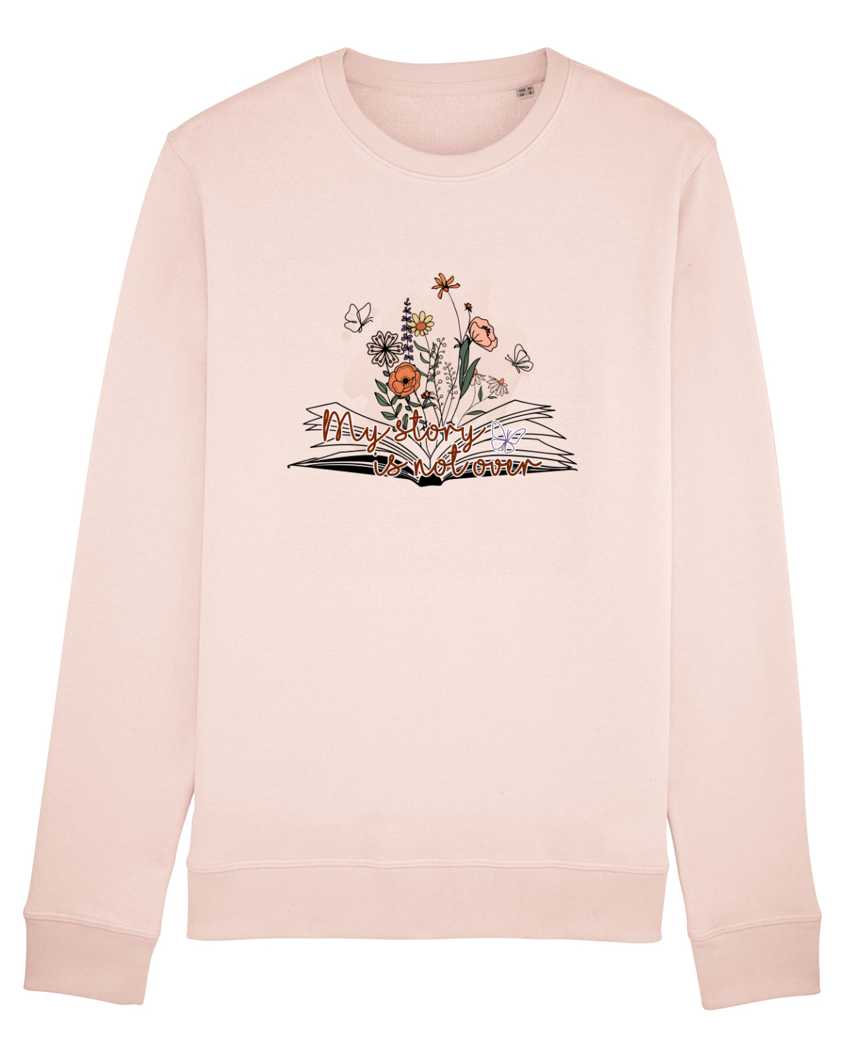 Bluză mânecă lungă Unisex Rise Candy Pink