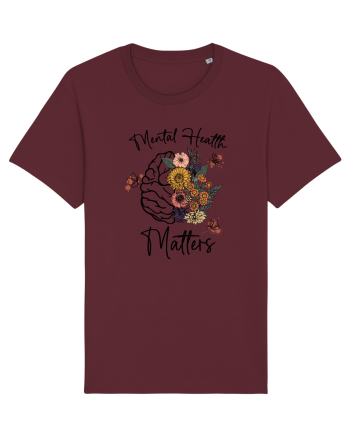Mental Health Matters Burgundy