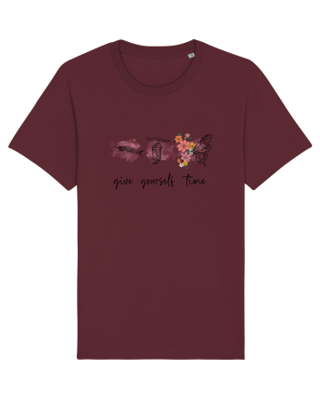 Give Yourself Time Burgundy