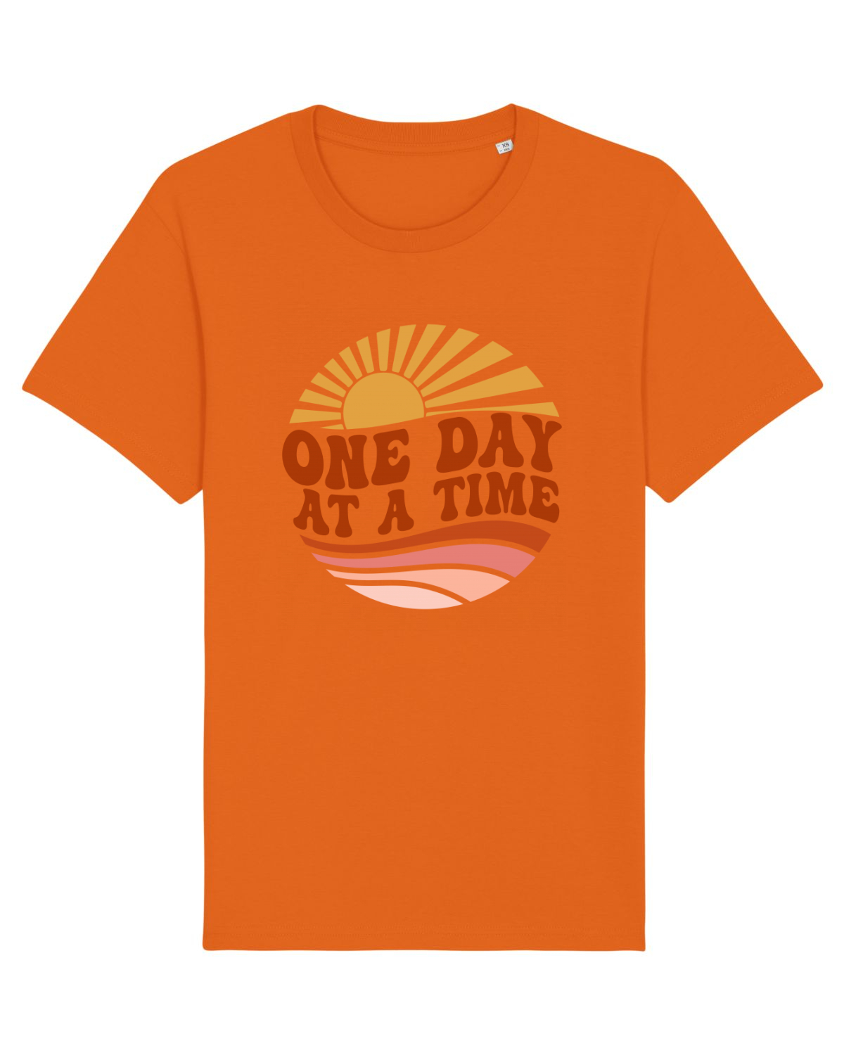 Tricou mânecă scurtă Unisex Rocker Bright Orange