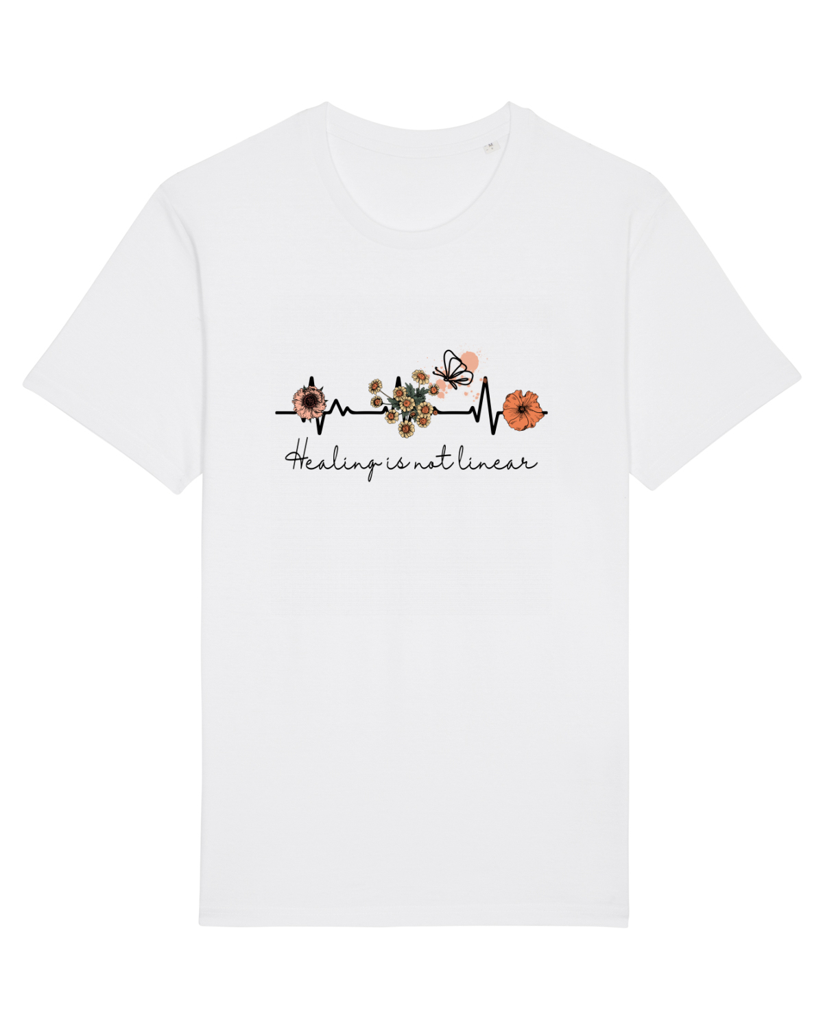 Tricou mânecă scurtă Unisex Rocker White