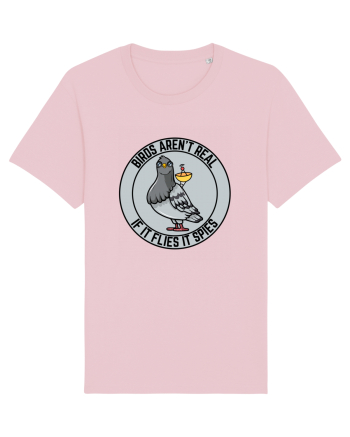Birds Aren't Real Cotton Pink