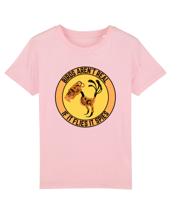 Birds Aren't Real Cotton Pink