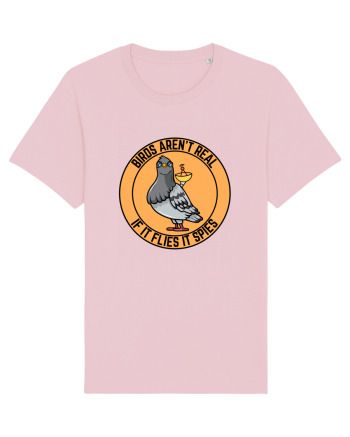 Birds Aren't Real Cotton Pink