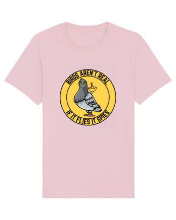 Birds Aren't Real Cotton Pink