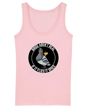 Birds Aren't Real Cotton Pink