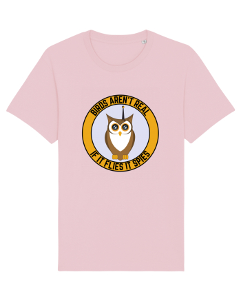 Birds Aren't Real Cotton Pink