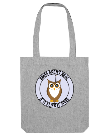 Birds Aren't Real Heather Grey