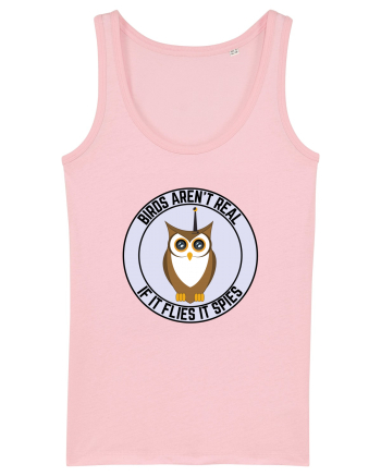 Birds Aren't Real Cotton Pink