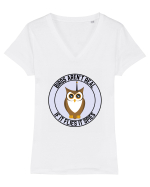 Birds Aren't Real Tricou mânecă scurtă guler V Damă Evoker