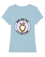 Birds Aren't Real Tricou mânecă scurtă guler larg fitted Damă Expresser