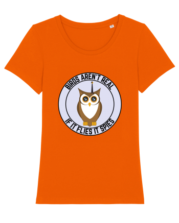 Birds Aren't Real Bright Orange