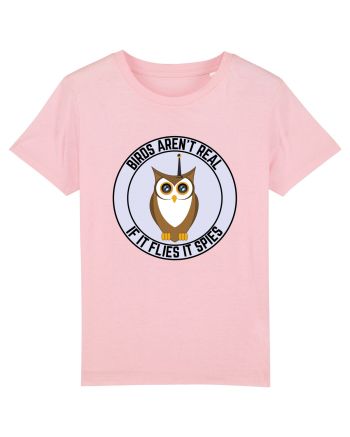 Birds Aren't Real Cotton Pink