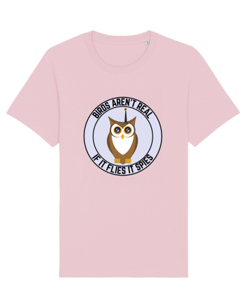 Birds Aren't Real Cotton Pink
