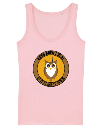 Birds Aren't Real Cotton Pink