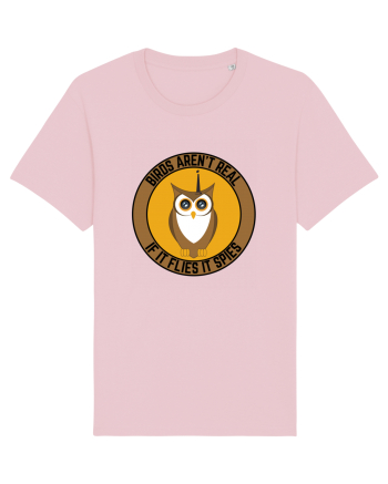 Birds Aren't Real Cotton Pink