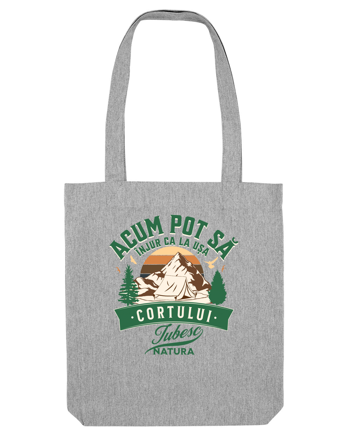 Sacoșă textilă Heather Grey