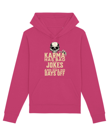 Karma has bad jokes and has no days off Raspberry