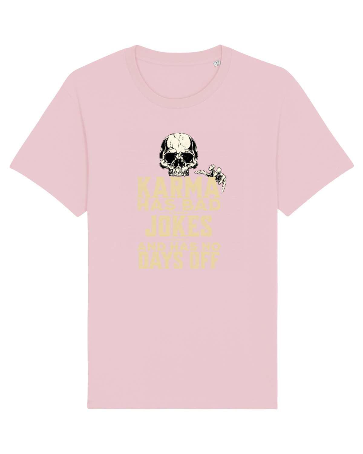 Tricou mânecă scurtă Unisex Rocker Cotton Pink