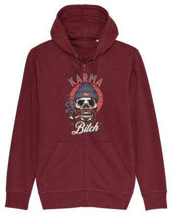Karma is a Bitch Burgundy