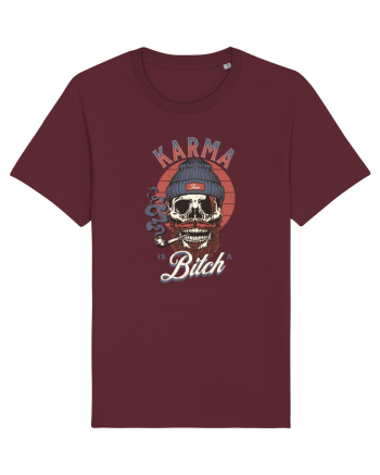 Karma is a Bitch Burgundy