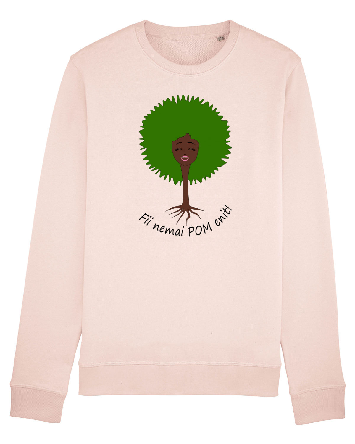 Bluză mânecă lungă Unisex Rise Candy Pink