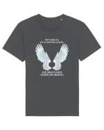 ANGEL DAD Tricou mânecă scurtă Unisex Rocker