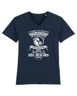 DOG RESCUER Tricou mânecă scurtă guler V Bărbat Presenter