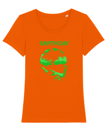 EARTH DAY Bright Orange