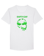 EARTH DAY Tricou mânecă scurtă guler larg Bărbat Skater