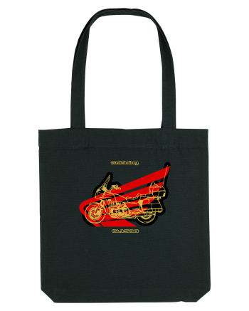 Golden Motorcycle 1 Black