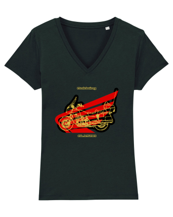 Golden Motorcycle 1 Black