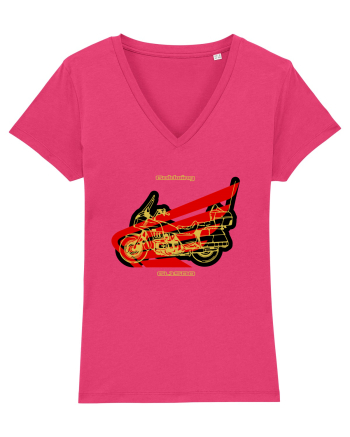 Golden Motorcycle 1 Raspberry