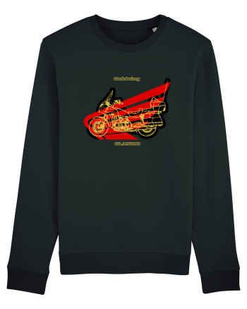 Golden Motorcycle 1 Black